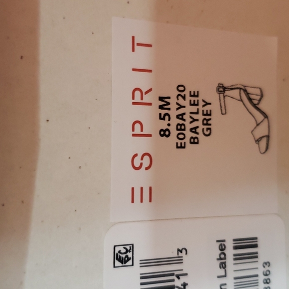 NWT ESPIRIT Grey Balee Heel - Picture 11 of 11